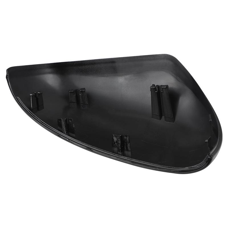 Left/Right Wing Mirror Cover Cap Casing For Smart Fortwo 2015 2016 2017 2018      2024 Gloss Black Replace