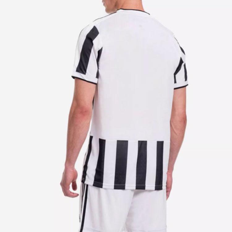 Adidas Juventus 21/22 Season Ultra-Light Fan Edition Football Jersey Men Tops Black White GS1442
