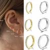 1pcs Small Round Tiny Huggie Hoop Earrings Jewelry Accessories Gifts Decorations