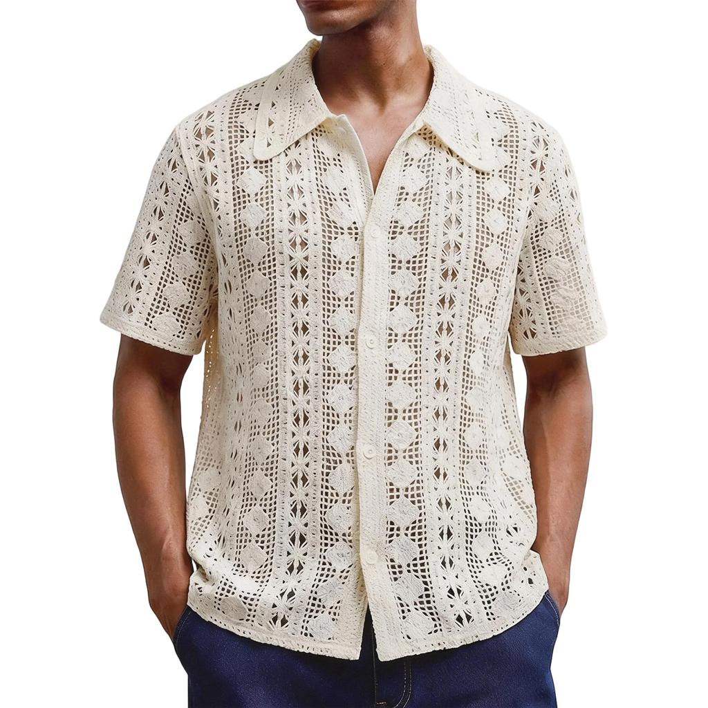 Men's Casual Short-Sleeve Shirt