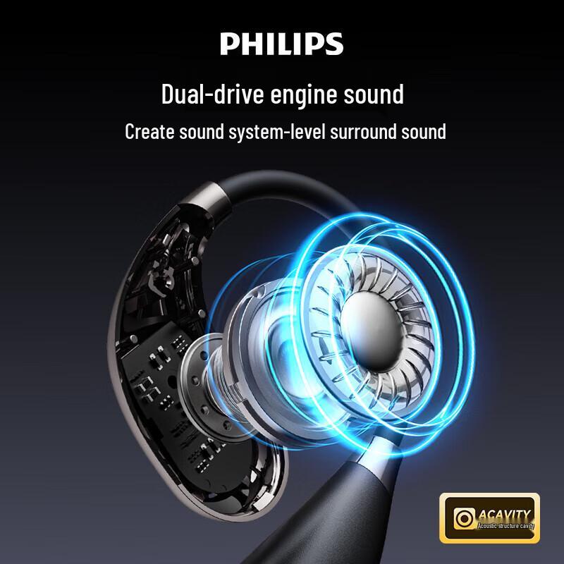 Philips TAT2769 Open-Ear Sport Bluetooth Headphones