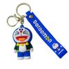Blue Doraemon Cat Keychain Pendant - Cute Couple Bag Charm Gift