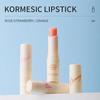 1 Stück Erdbeergeschmack Lippenstift Temperaturfühlend Farbwechsel Tiefe Hydratation Rissige Lippen Reparatur Aufhellen