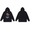 Mens Oversized Hooded Sweatshirt With Ape Head Print Heavyweight Cotton Long Sleeve Pullover Daily Wear