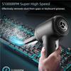 Cordless Air Blower Air Duster with 51000RPM Motor Rechargeable Battery For Electronics Car Home Use  ABS Construction