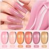 LILY'CUTE Pink Sheer Gel Polish - Ice Sheer Nude & Rose Jelly Gel Series