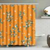 Bright Floral Shower Curtain Bathroom Decor Waterproof Fabric 180X240Cm Free Shipping\Nfaucet Stainless Steel Waterfall Design E