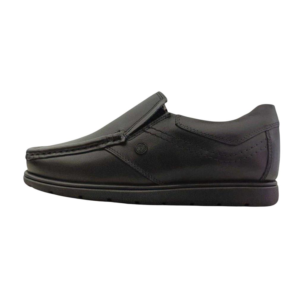 Pretty Green Boys Waltham Moc Toe School Shoes