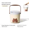 Mobigarden LINE FRIENDS Brown Bear Insulated Bucket