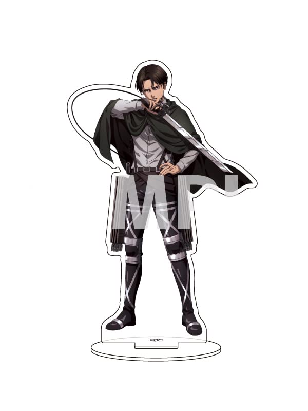 A3 Attack On Titan Levi Ackerman Character Acrylic Figure Vol.21 – Exclusive New Illustration Anime Collectible Standee