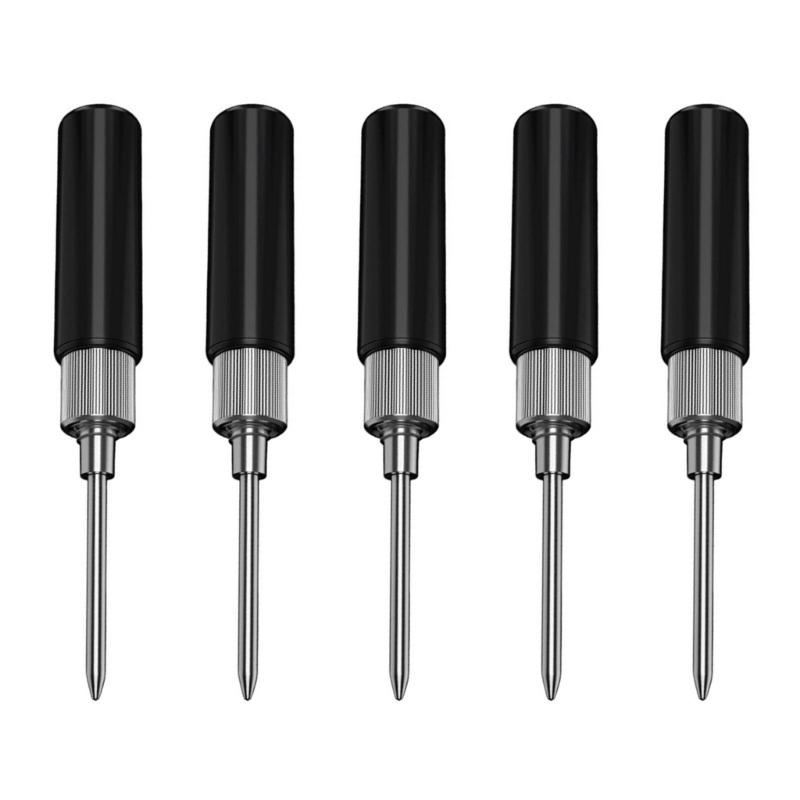 

5 Test Probes with 2mm Tip 4mm Tail Holes in Long/Short Designs Color Coded Multimeter Probes set for Multifunction Testing