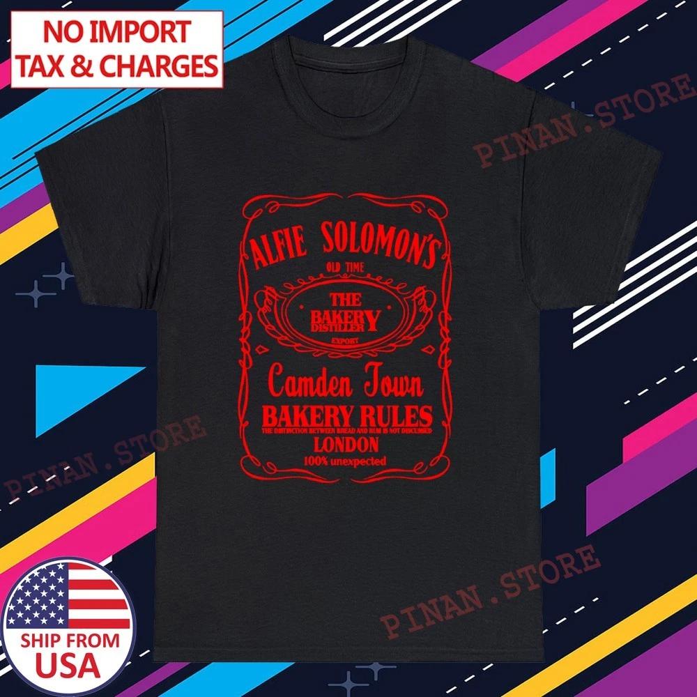 Solomon s Bakery London Camden Town Men s Black Size S-5XL XL