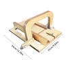Affettatrice per Sapone in Legno Multiuso Tagliere per Sapone in Legno con Filo d'Acciaio Strumento Regolabile per Tagliare Sapone per Sapone Fatto a Mano