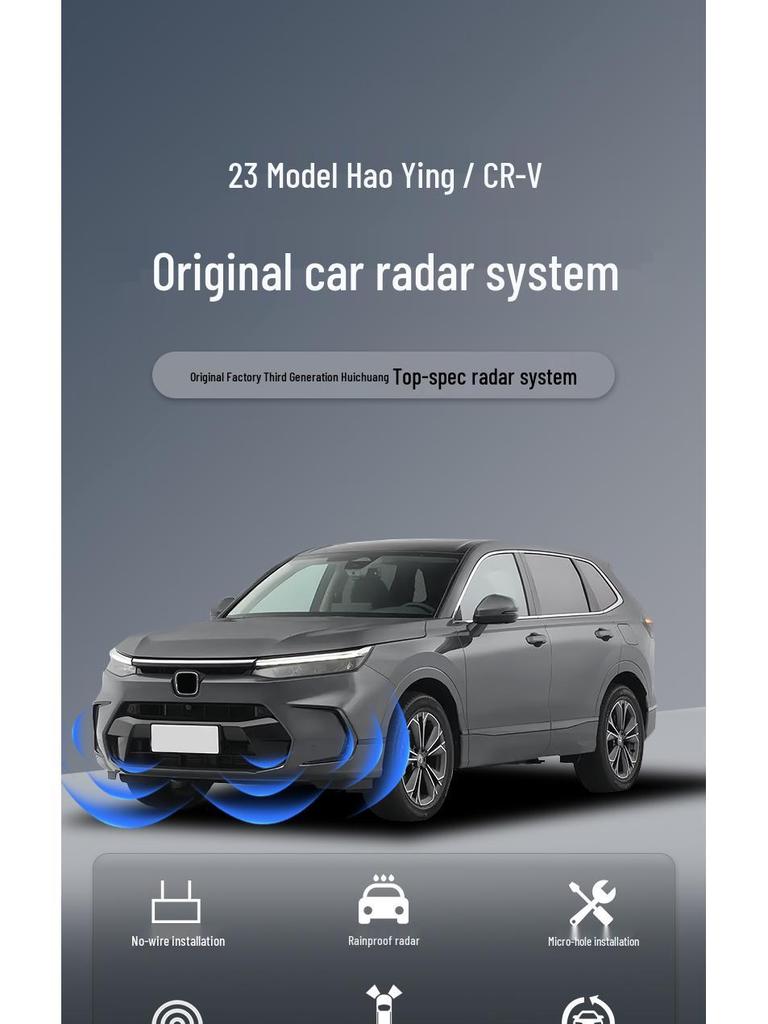Front and Rear Parking Sensors for Honda CR-V and Hyundai Breeze