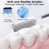 Soft Hair Women's Electric Toothbrush Waterproof Teeth Cleaning Brush Tooth Cleaner  Household