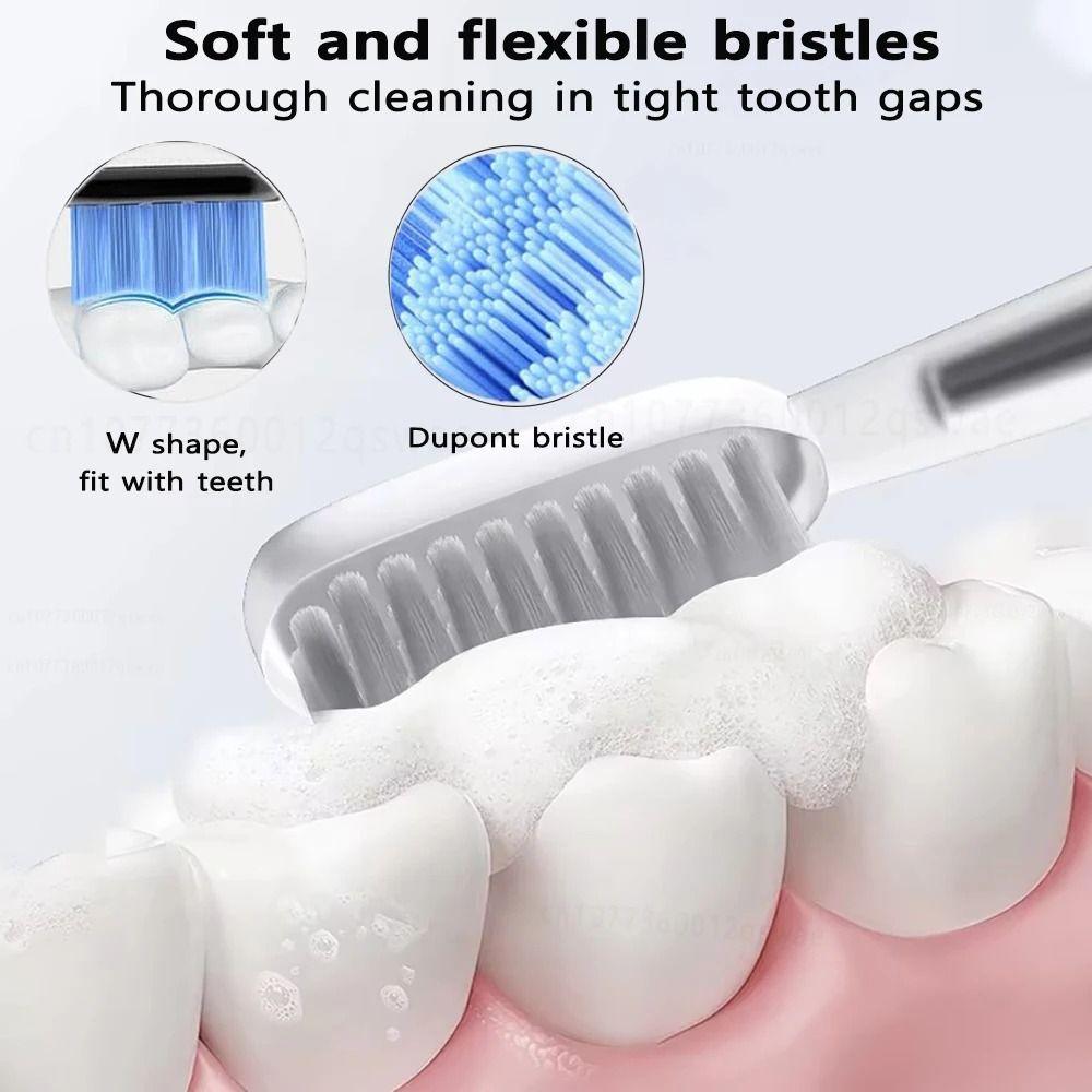 Soft Hair Women's Electric Toothbrush Waterproof Teeth Cleaning Brush Tooth Cleaner  Household