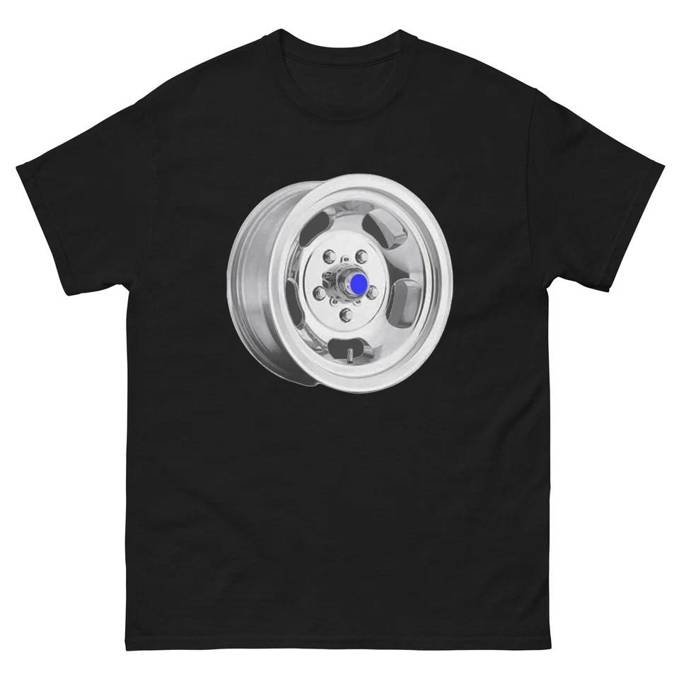 MAG WHEEL ALUMINUM SLOT T-Shirt MUSCLE CAR GASSER HOT ROD WHEELS S