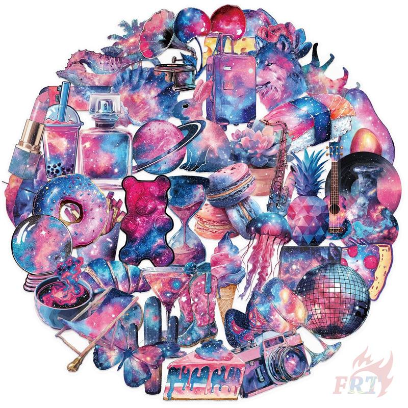 50Pcs/Set Starry Sky Art Series 01 PET Stickers Waterproof DIY Fashion Doodle Decals Stickers