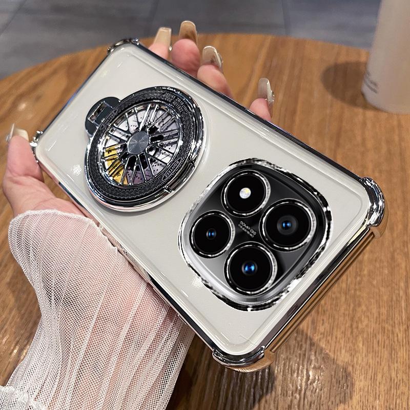 

Защитный силиконовый чехол для Redmi Note 14 Pro, Полное покрытие, Подушка безопасности 5G Слип Redmi Note 14