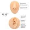 G23 for Titanium Earrings Heart Nose Hoop Ring Nostril Piercing Jewelry Studs