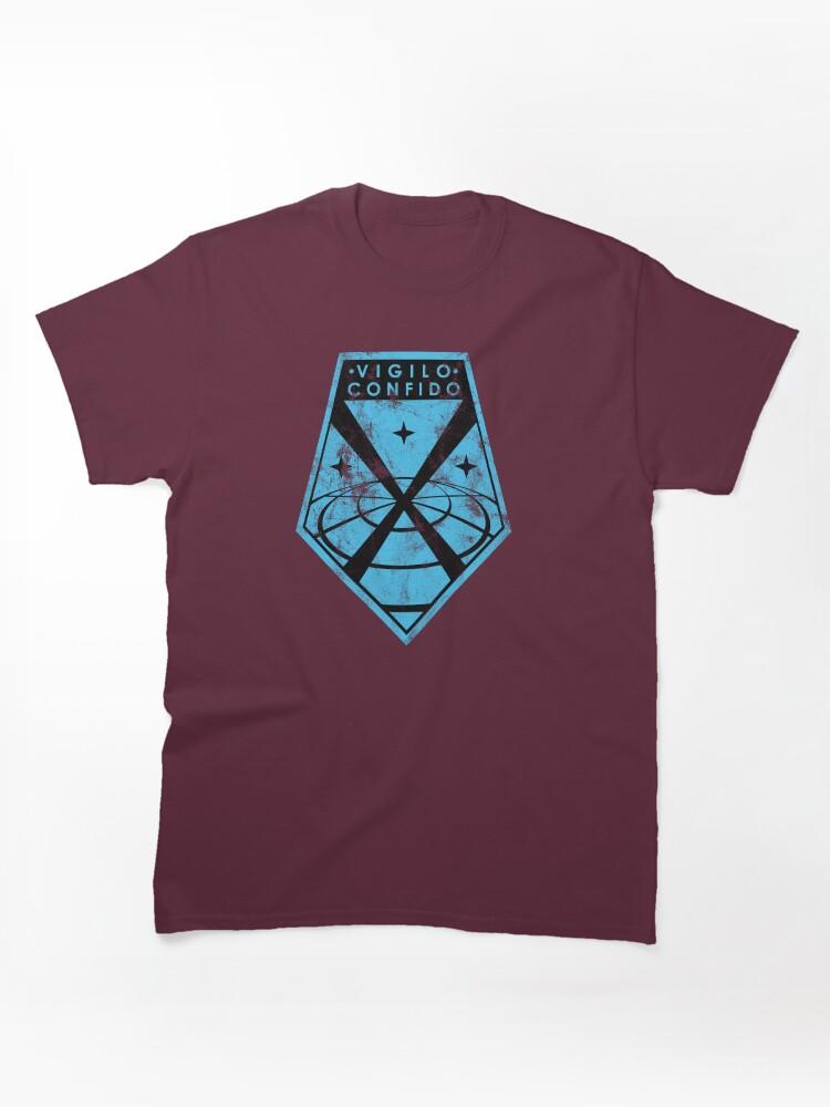 Acornia Mirror Worlds Xcom - Vigilo Confido Classic Unisex T-Shirt