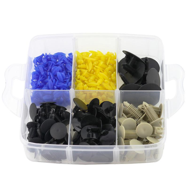 New 650Pcs Boxed Car Auto Bumper Door Trim Fasteners Set Repair Parts Plastics Clips