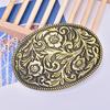 Western Vintage Flower Men'S Belt Buckles Cowboy Native