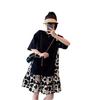 Large Size Korean Style Floral Summer Maternity Dress