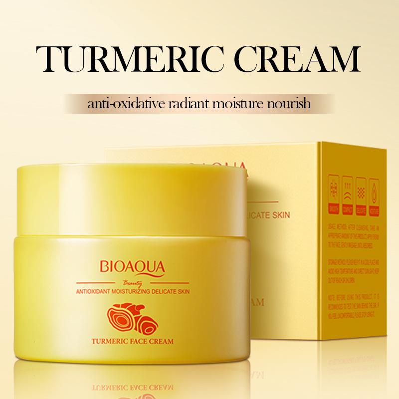 Turmeric Antioxidant Moisturizing Cream Improves Facial Fine Lines, Wrinkles, Whitens and Nourishes Turmeric Cream