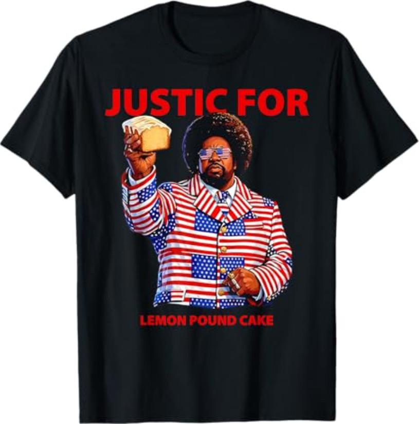 Justice for Lemon Pound Cake T-Shirt S разноцветный