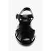 Sexy Hollow Narrow Flat Sandal Women Fashion Metal Ankle Buckle Design Gladiator Sandal Cozy Lightweight Beach Sandal