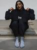 High Neck Long Sleeve Women's Hoodie - Casual, Comfortable, Trendy for Spring and Autumn