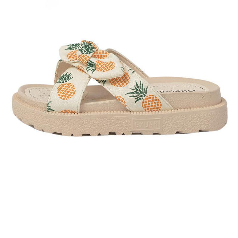 Sandals And Slippers Women 'S Summer Wear Tide  New Fashion Outing Sponge Cake Thick -Soled Beach Shoes Seaside