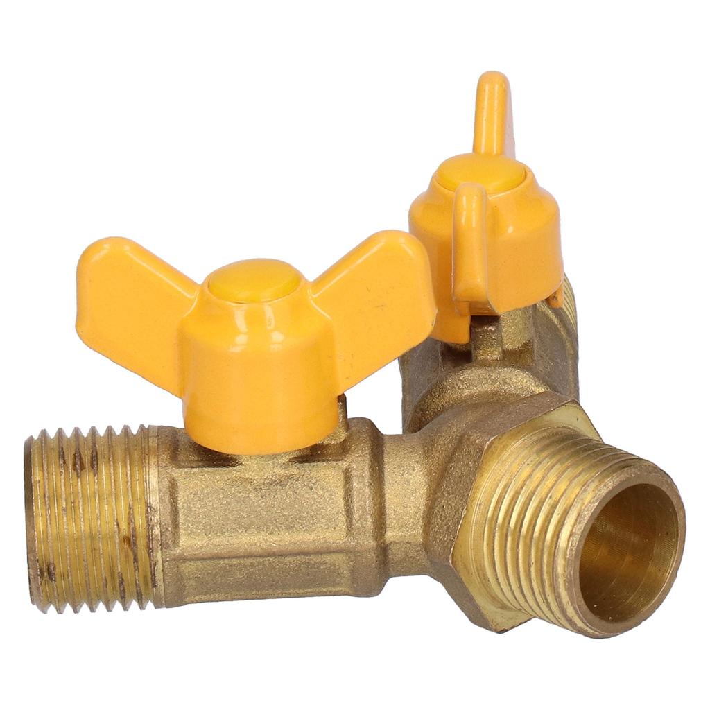 3cestný kulový kohout na palivo/plyn G1/2 vnější závit Spojka spínače zemního plynu pro palivové plynové zařízení