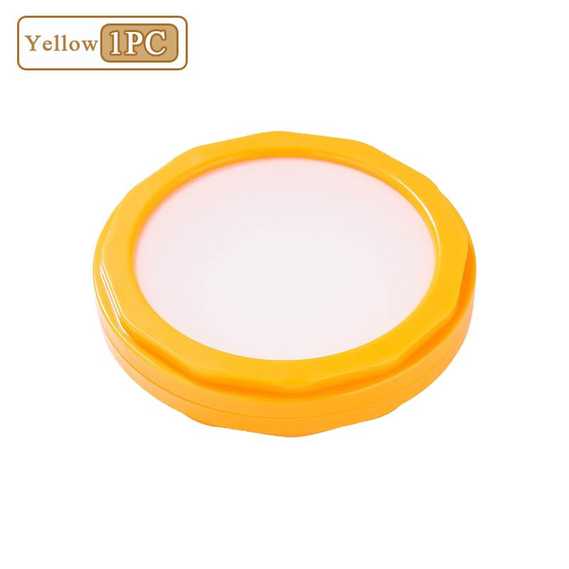 1-10PCS Silicone Food Storage Container Double Sided Lid Mini Fridge Organizer for Fruits Vegetables Fresh Keeping Kitchen Box