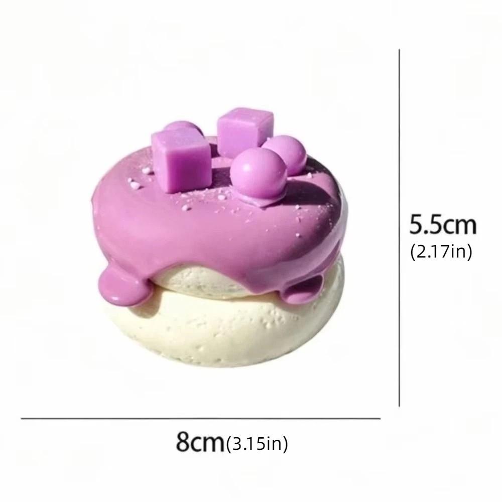 Simulation Design Soufflé Squeeze Toy Cute Cake Slow Rebound Toy Fingertip Toy