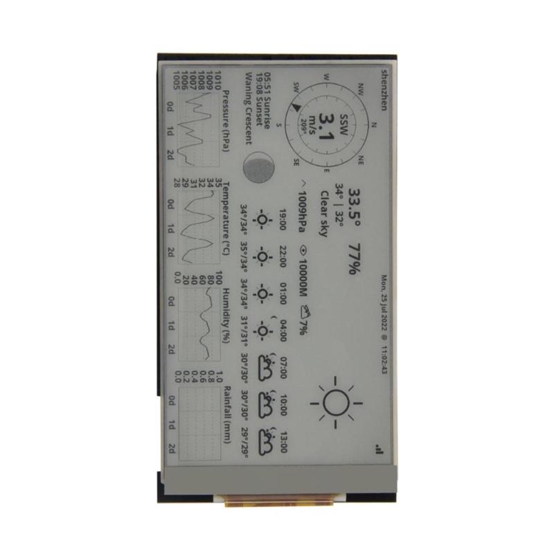Controller Board Reversing river Board for 4.7 Inch paper 540x960 LCD isplay lectronic Ink Screen velopment Board