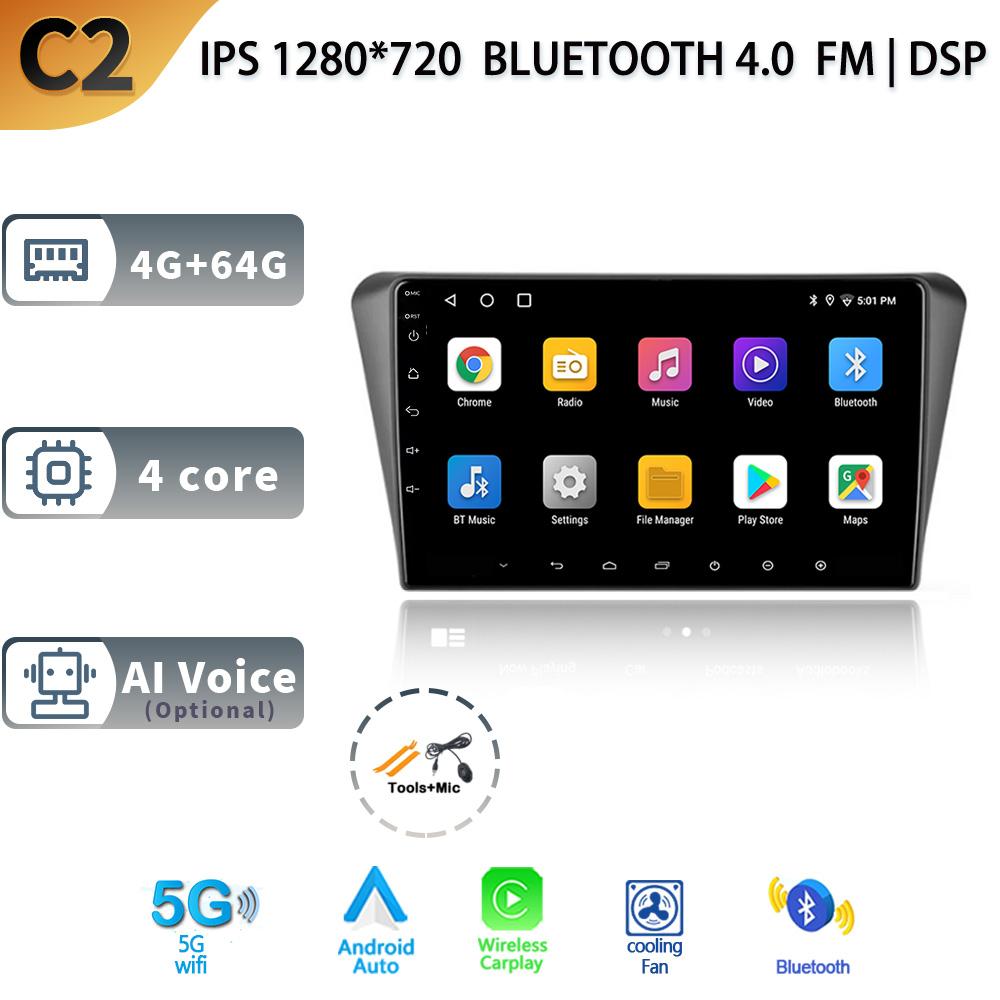 Android 13 Car Radio Wireless Carplay For Peugeot 408 2014- 2018 5G Wifi Stereo Multimedia Video Player GPS Navigation Head Unit