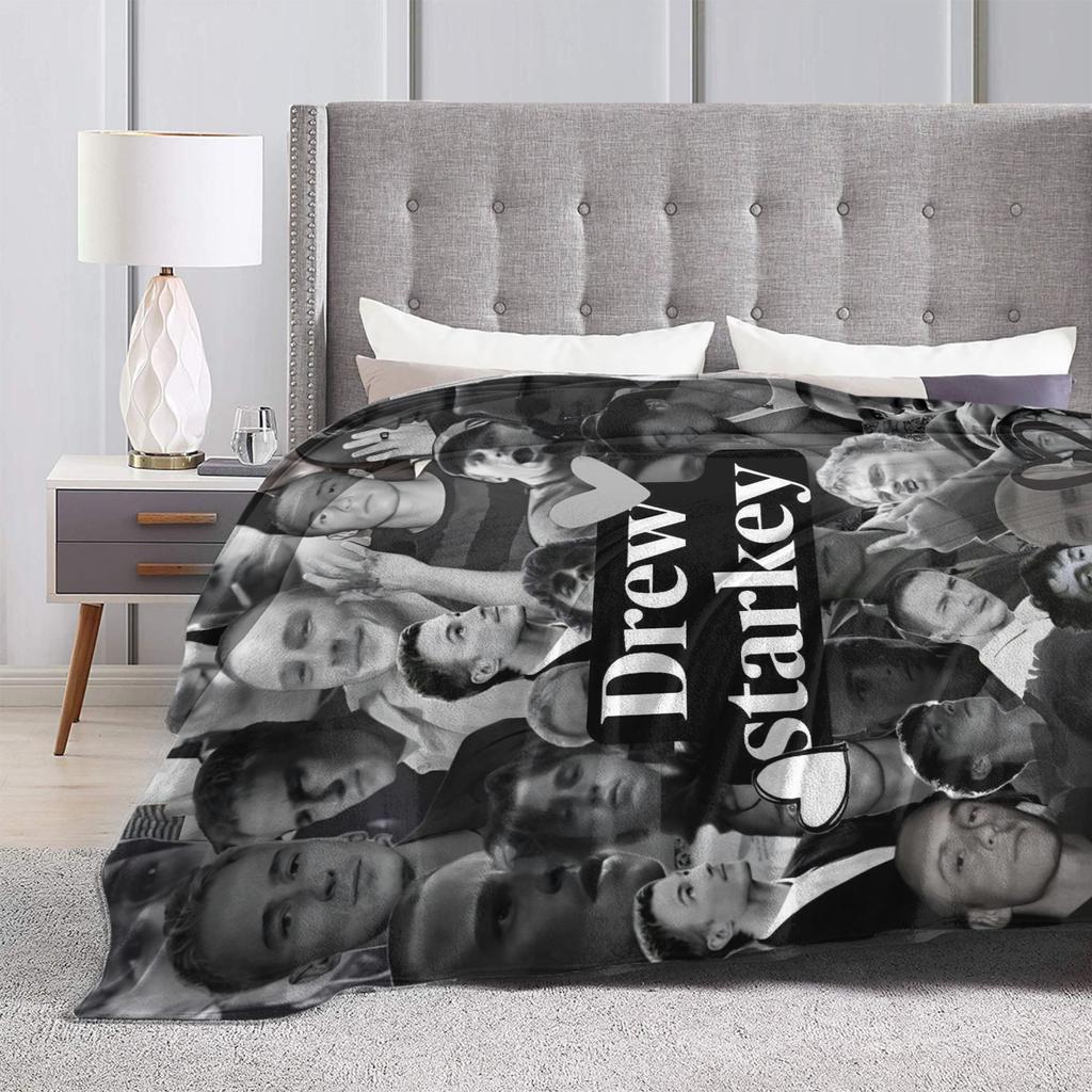 Drew Starkey Decke Qualität Warm Weich Überwurfdecke Winter Mädchen Jungen Sofa Stuhl Bequeme Tagesdecke
