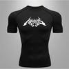 Men's T-shirt Short Sleeve Breathable Tee Training Clothing Workout Tee Gym Jogging Moisture-Wicking Training Elastic Casual Comfortable Tops