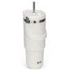 SKIASE Tumbler Straw 900ml Water Bottle Large Capacity Vacuum Insulated Heat Retention Cold Stainless Steel Wide Mouth Direct Drinking Lid Outdoor