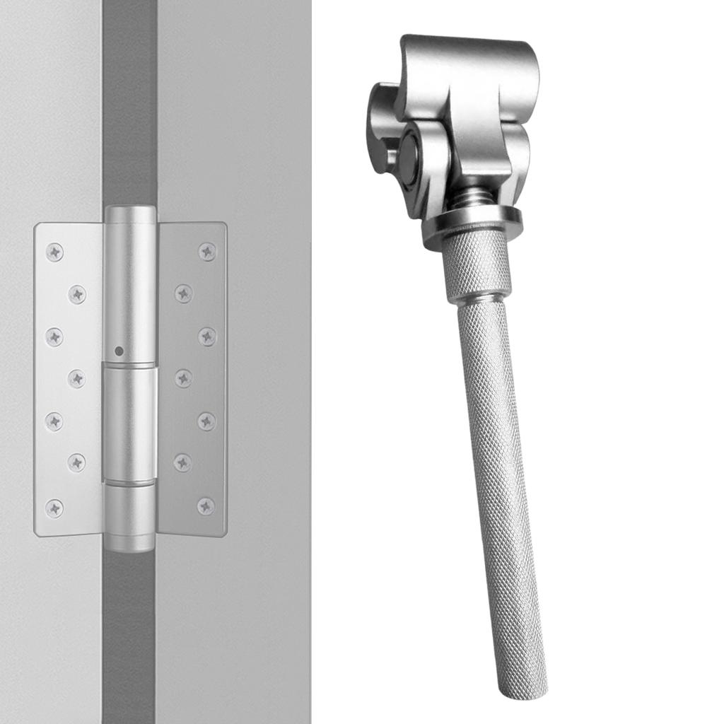 Stainless Steel Door Hinge Tool Universal Fit for Interior & Exterior Doors Door Hinge Adjuster for Residential & Commercial Use