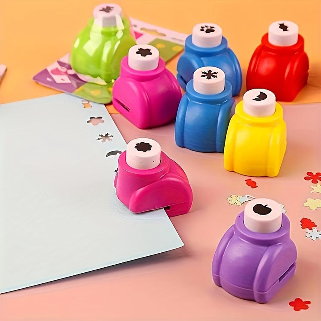 12PCS Random Embossing And Paper Punching Toy Set