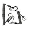 Key Lanyard Key Cord Fishing Missed Rope Fishing Coiled Lanyard Wire Spring Rope Fishing Lanyard