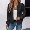 Womens Zip Up Jackets Dressy Long Sleeve Sweatshirt Button Down Jacket Fall Shirts With Pocket