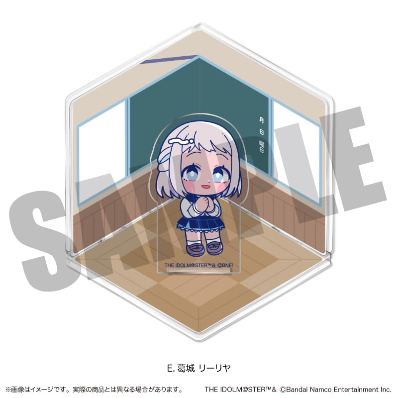 Gakuen Idolmaster" Diorama-style Acrylic Stand E Katsuragi Lilya [Goods]