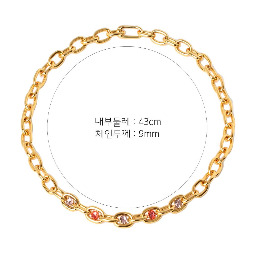 Mezmic Florence Gold Chain Necklace