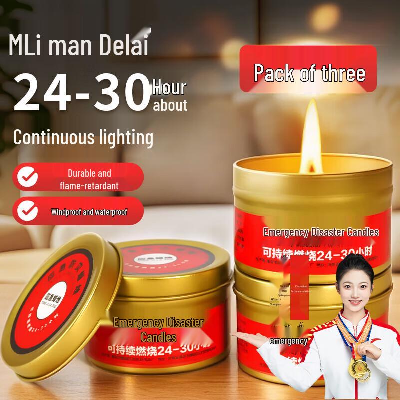 ManDeLai Emergency & Disaster Relief Candles