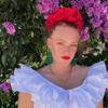 Large Hair Rope Women Lace Fabric Scrunchies Hair Ties Elastic Ponytail Hairband