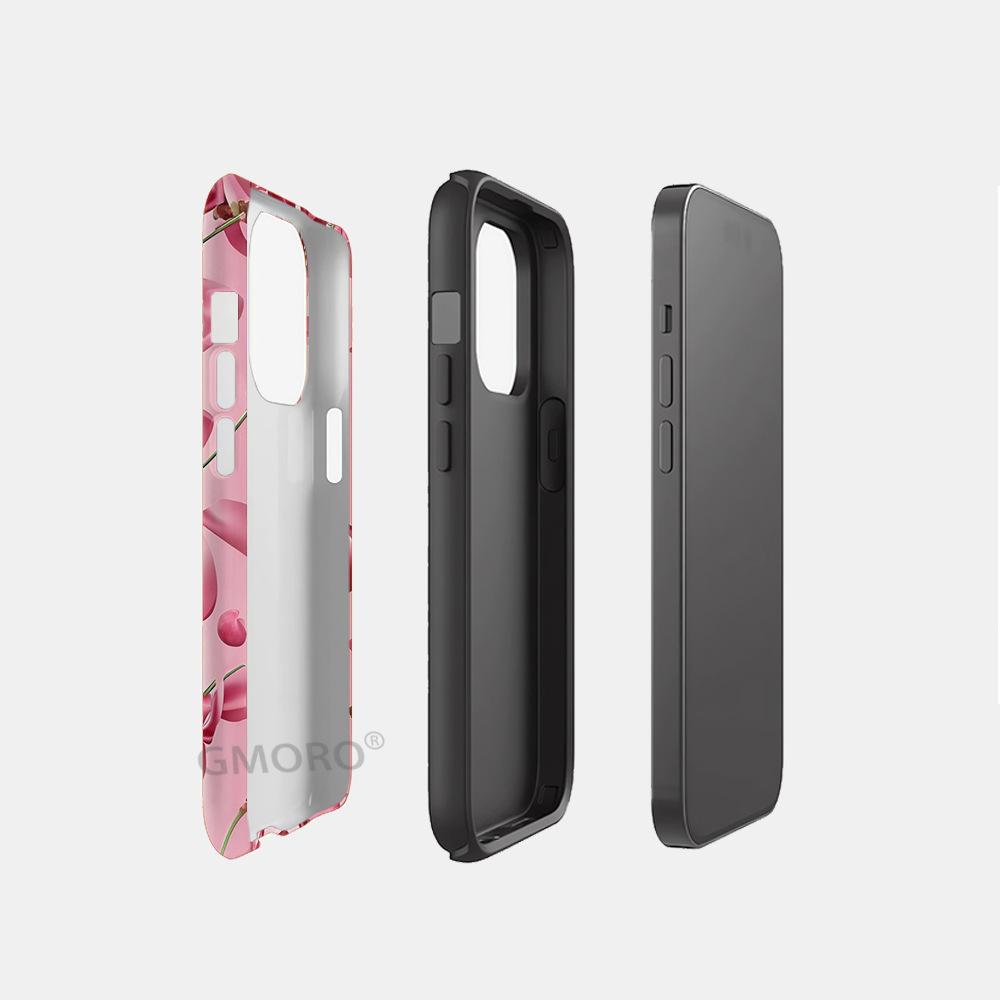 26 Years Old New Cherry Bow Mobile Phone Case Magsafe Protective Case for Apple 17/16/15 Mobile Phone Case